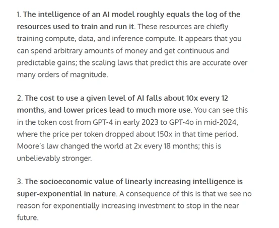 Sam Altmans latest article: AI Agents will reshape the world economy