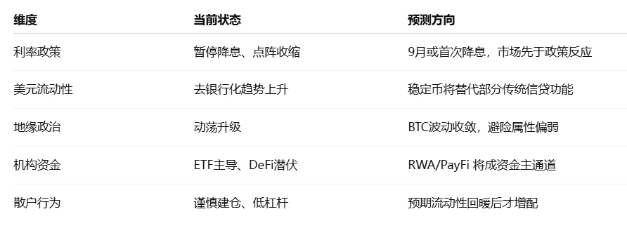 Crypto Market Macro Research Report: Monetary Policy Seesaw and Opportunities in Global Turmoil, Latest Outlook for Cryp