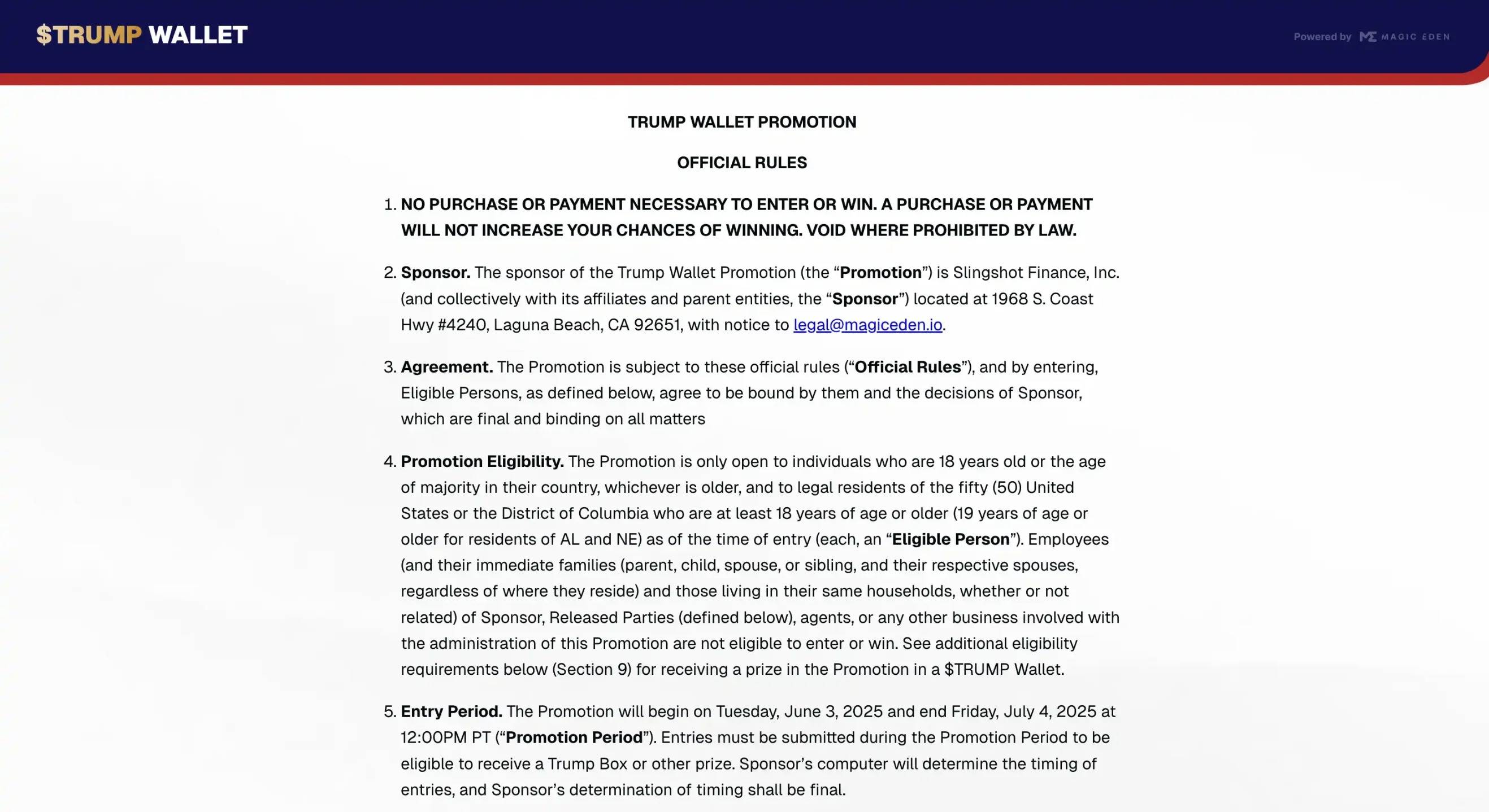 What are the mountains in Trumps crypto empire?