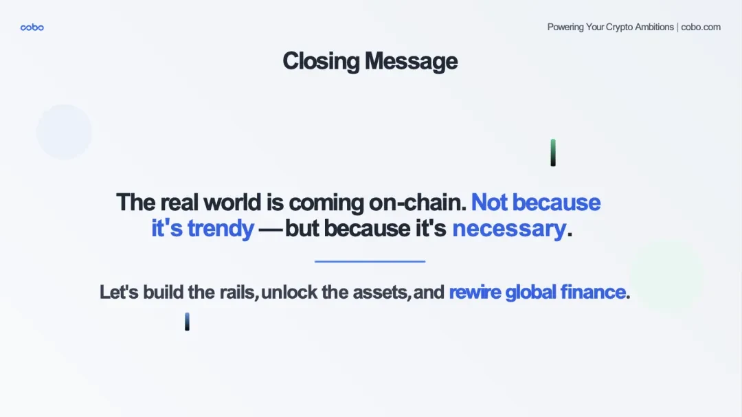 Cobo｜RWAs DeepSeek moment is coming: a panoramic analysis of development trends, implementation paths and institutional