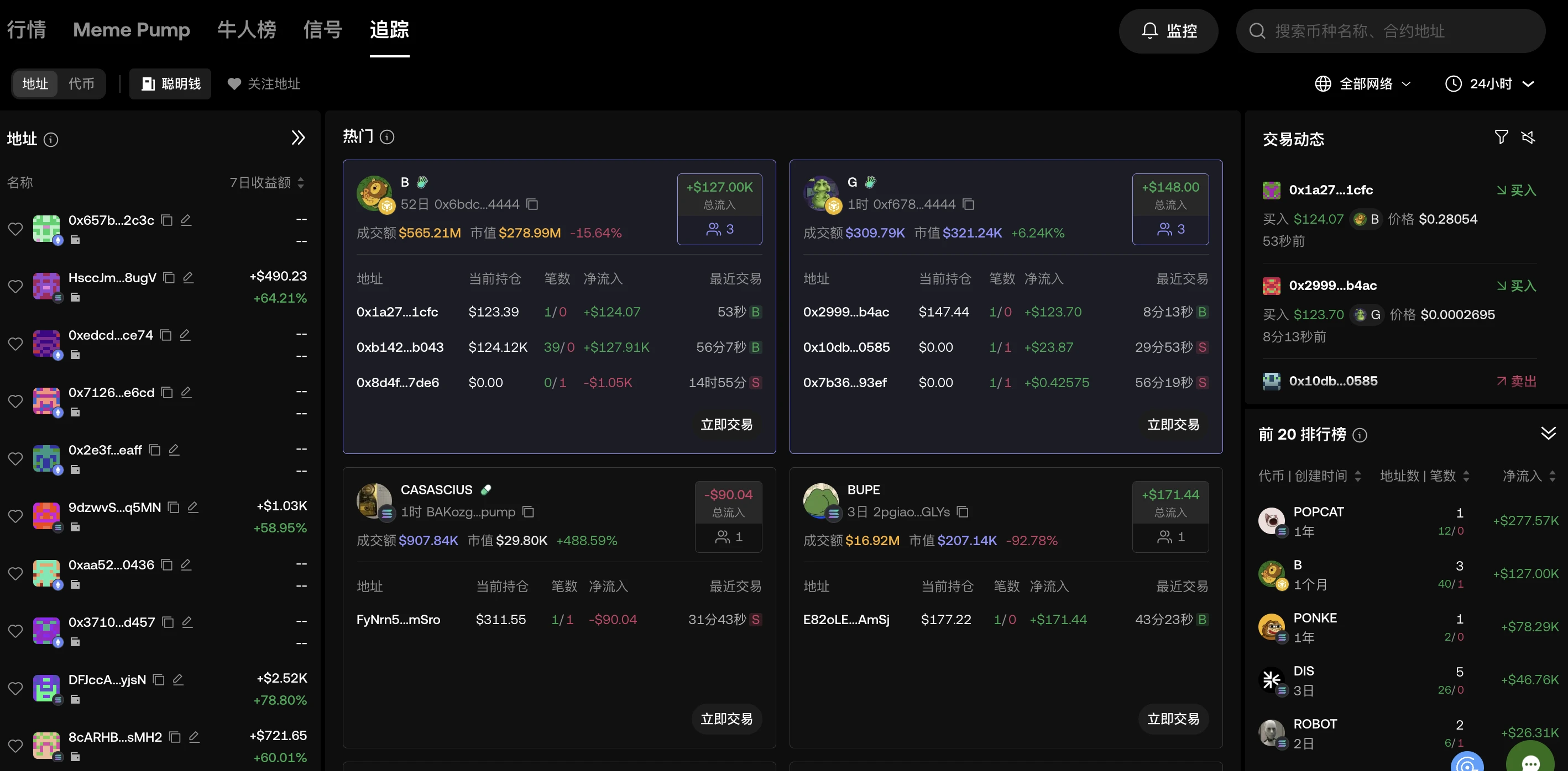 MEME Manual 01｜If you can’t beat it, just follow it. OKX Wallet Tracking teaches you how to lock in high-quality address