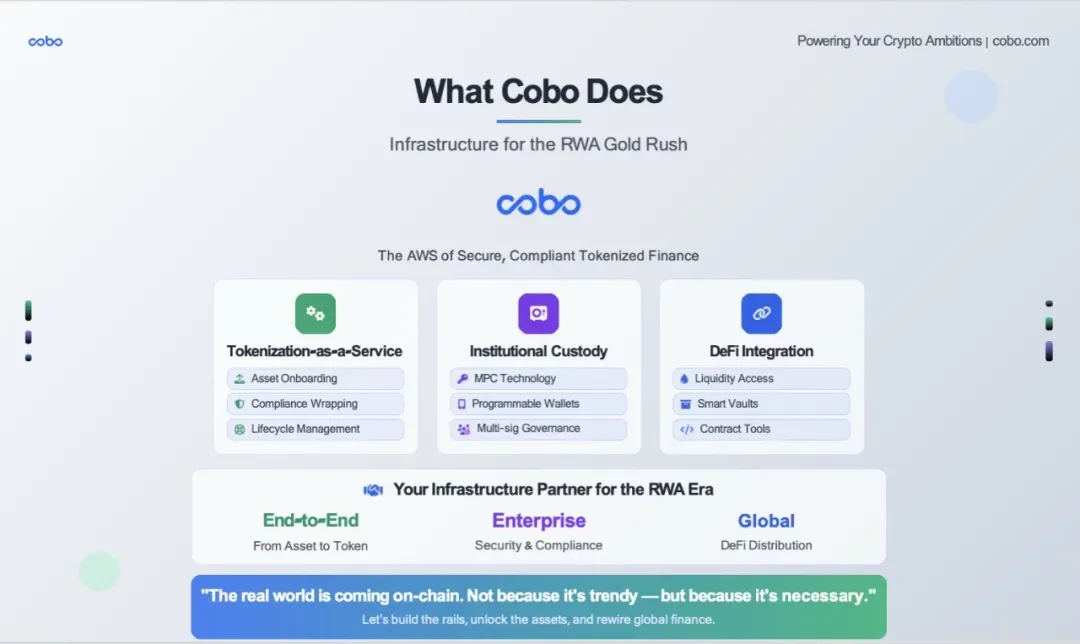Cobo｜RWAs DeepSeek moment is coming: a panoramic analysis of development trends, implementation paths and institutional