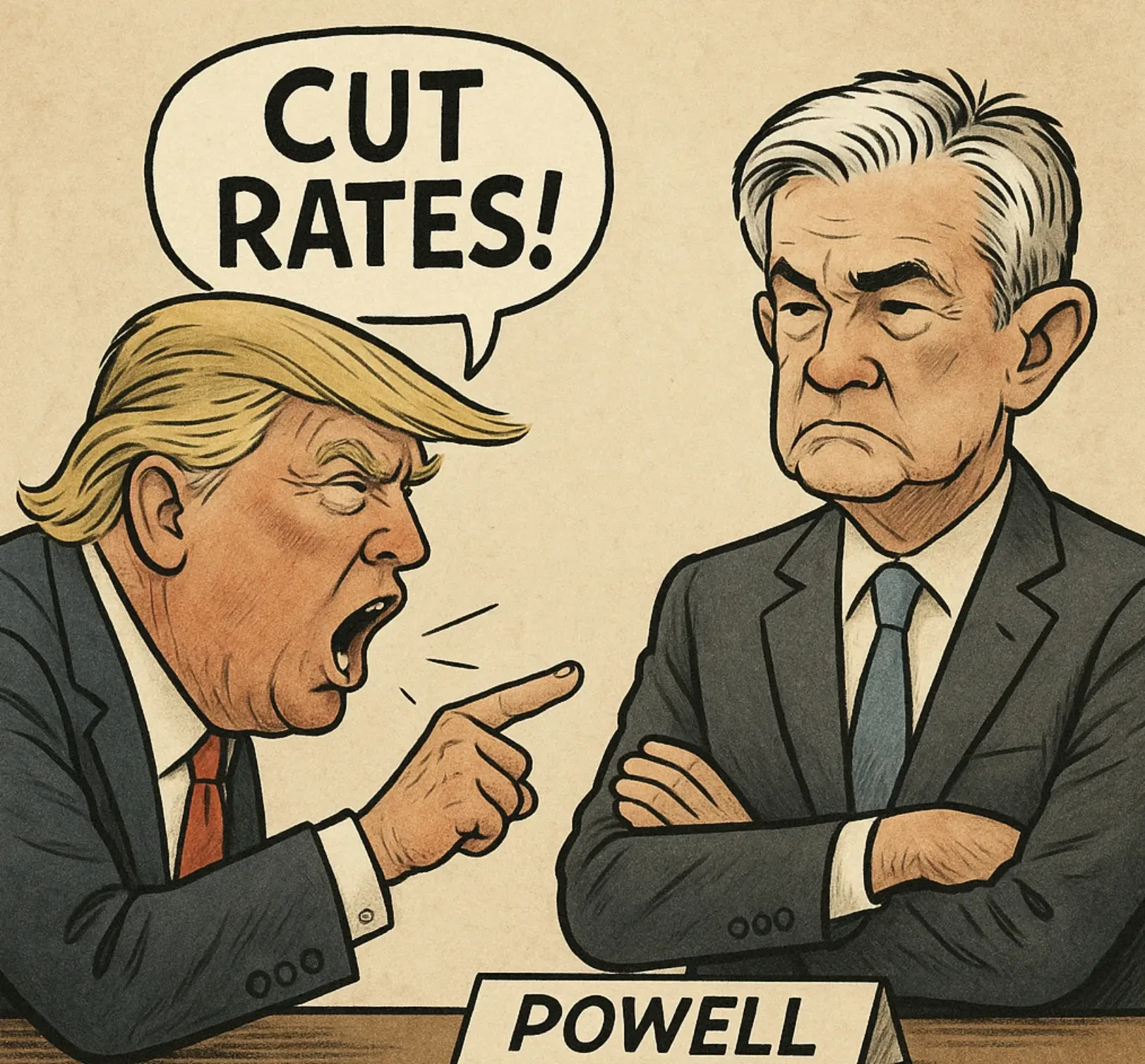 Countdown to Powells stay or departure: A global financial crisis caused by renovation?