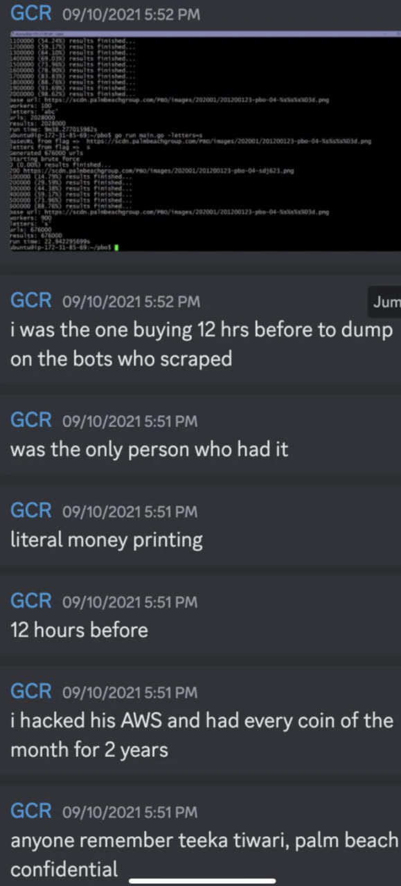 Legendary trader GCR crashed? God of prediction or insider?