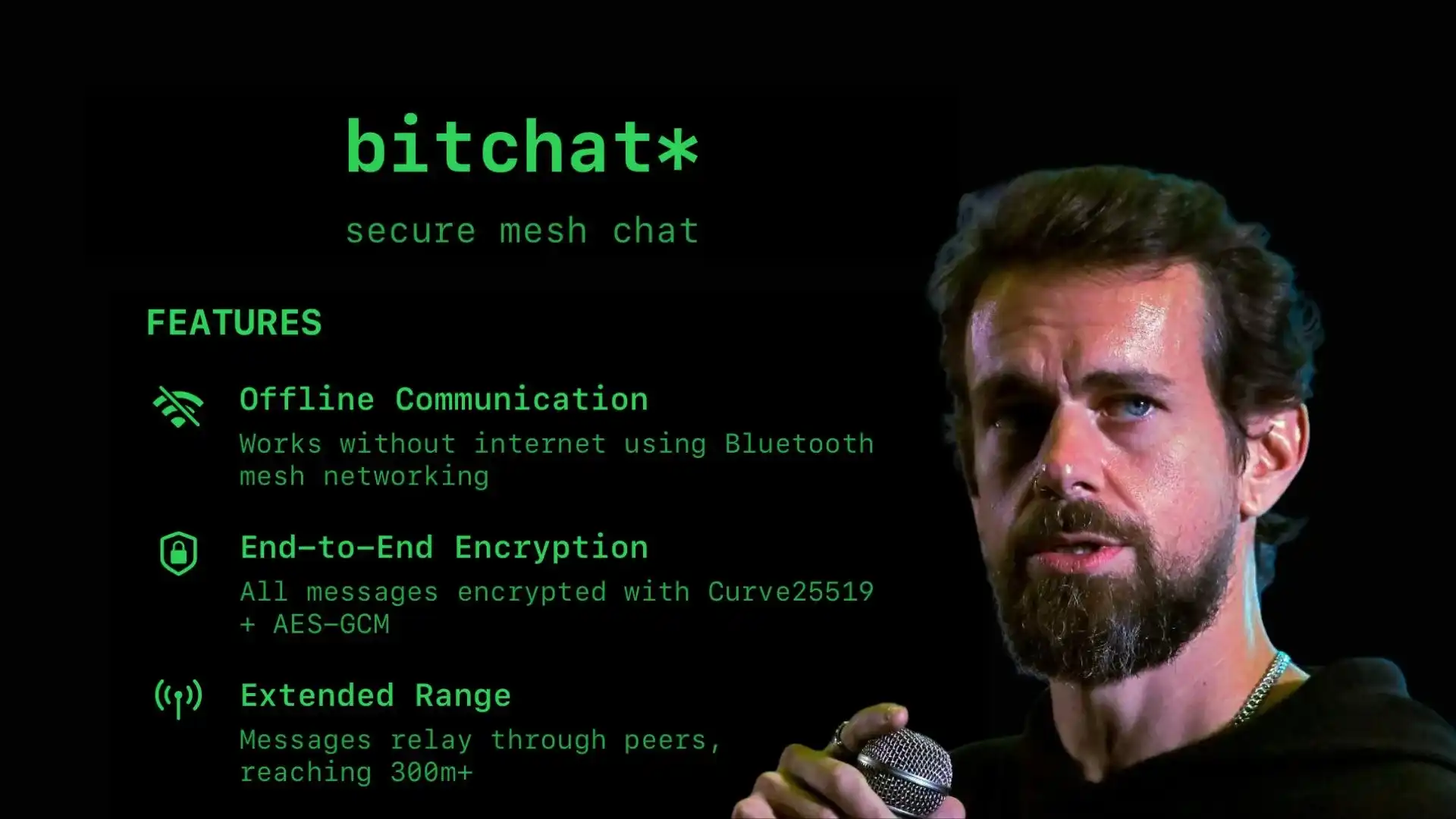 Twitter founders new work BitChat: The twttr moment for encrypted communication?