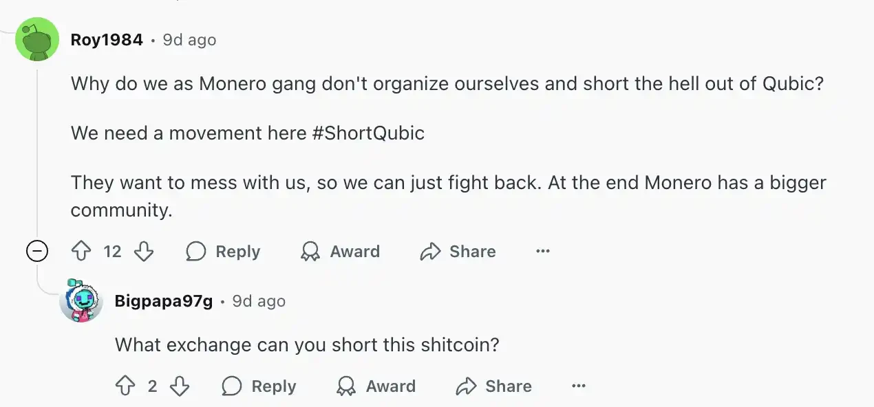 Qubic's  million attack on Monero is putting pressure on the privacy coin empire to compete with its hashrate.Recomme