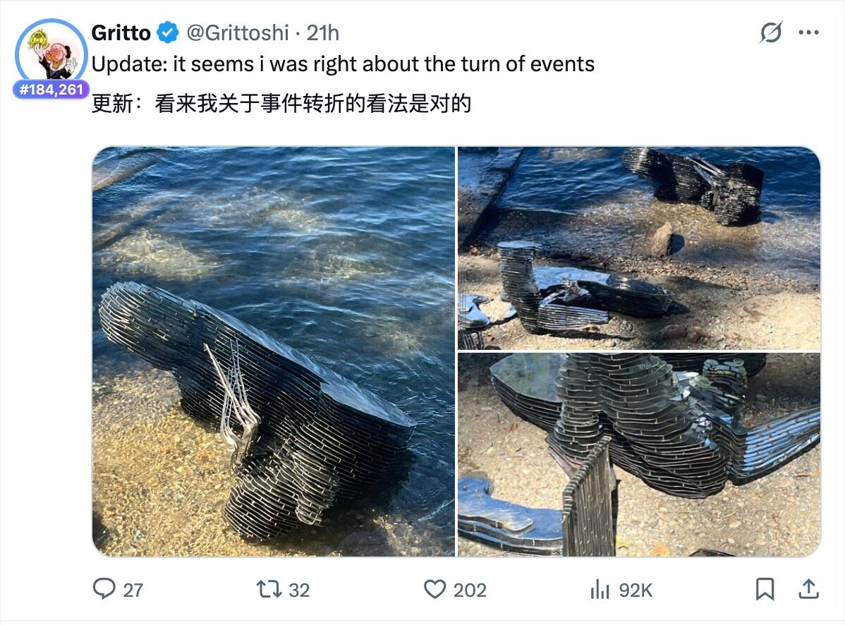 The Satoshi Nakamoto statue theft: A farce with a 0.1 BTC rewardRecommended Articles