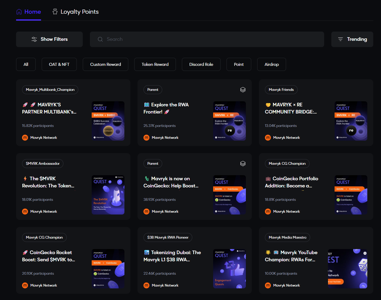 This week's featured interactive projects: Mavryk Network launches Kaito; Sentient's new Galxe quest; Zama guild questRe