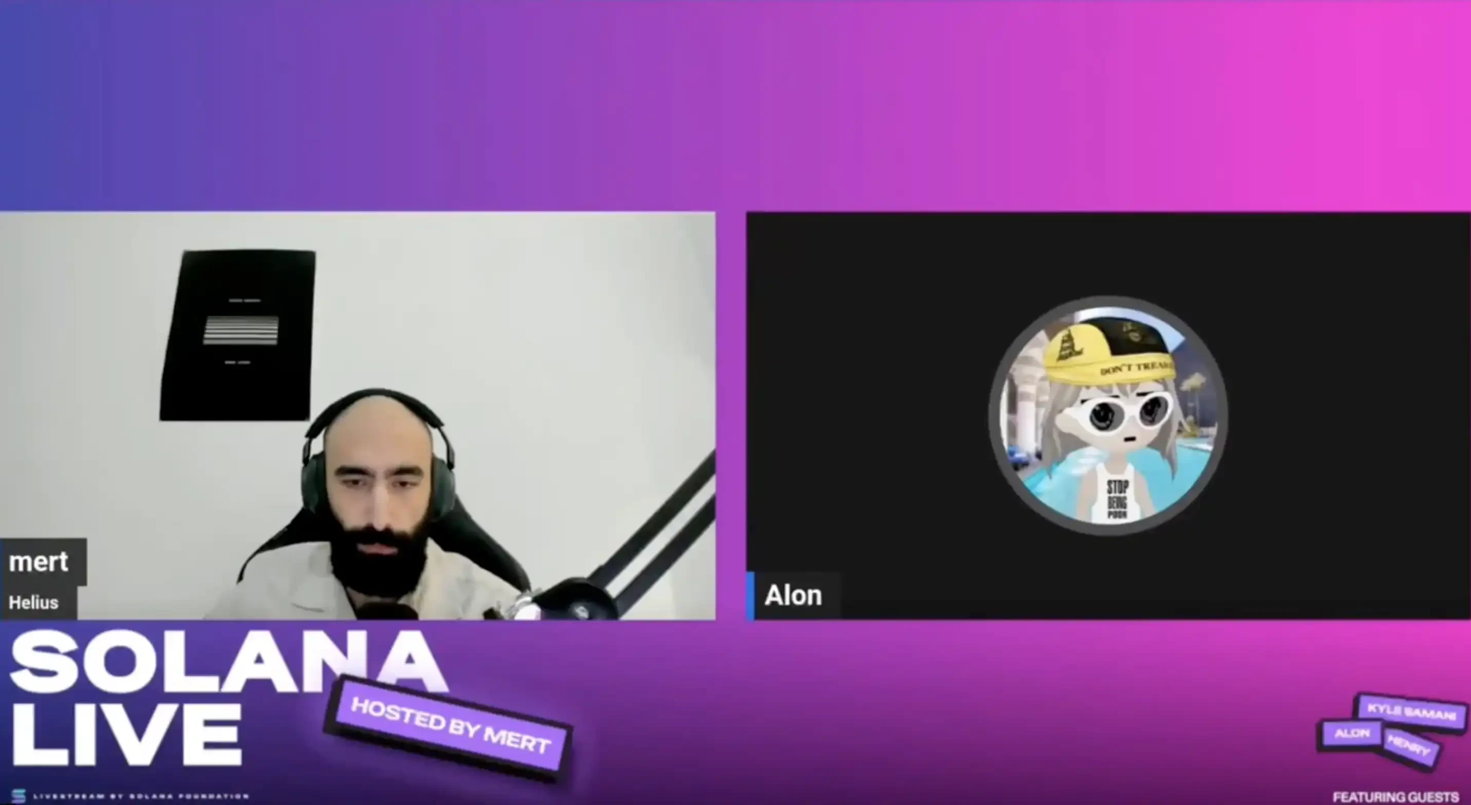 Alon's first interview after PumpFun's crazy live broadcast went viral again