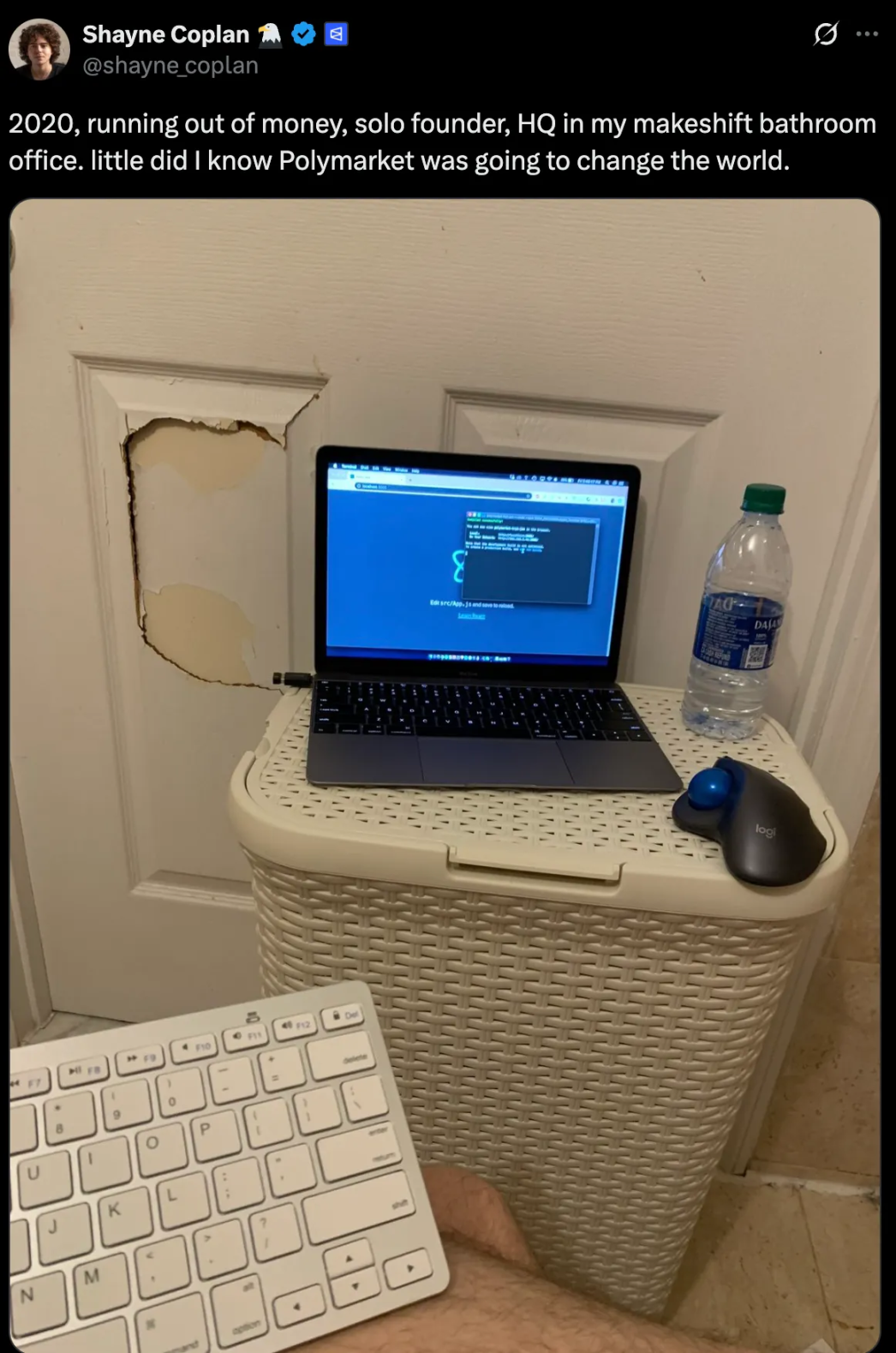 From rags to riches: The life of the Polymarket founder