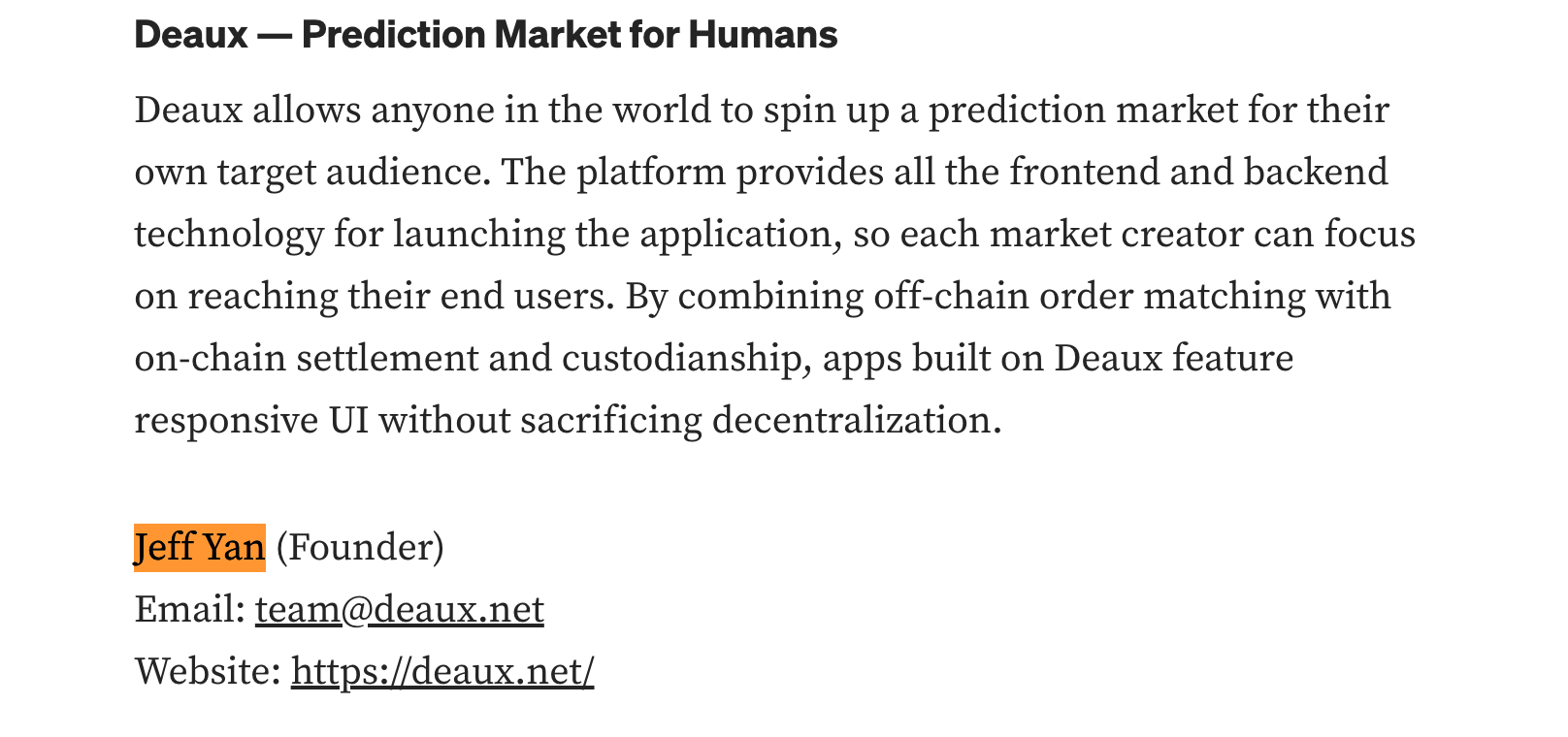 The man behind Hyperliquid was an apprentice at Binance Labs seven years ago.