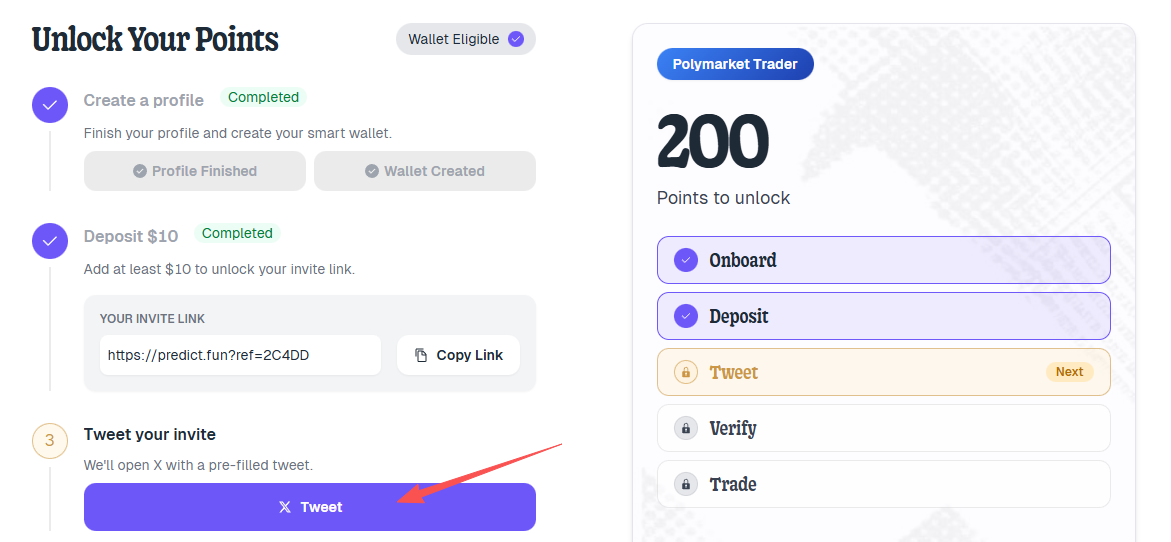 A step-by-step guide to participating in predict.fun, supported by CZ.