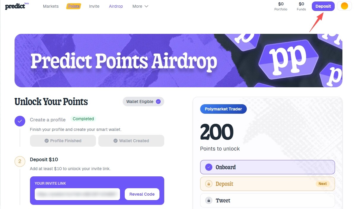 A step-by-step guide to participating in predict.fun, supported by CZ.
