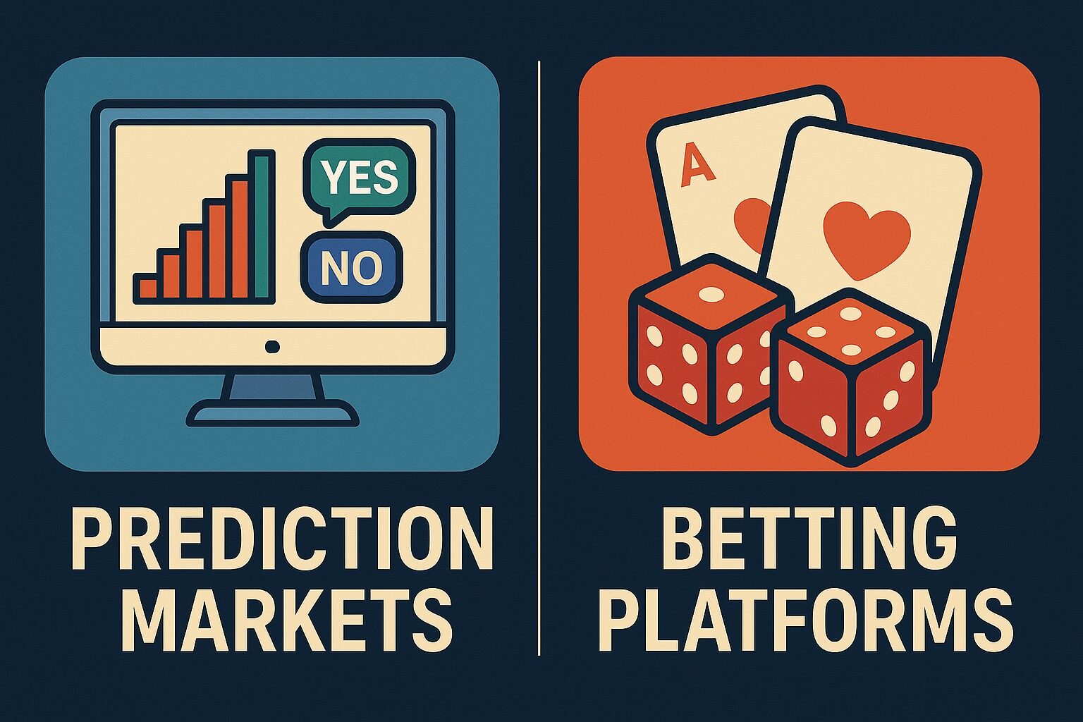 Why prediction markets are really not gambling platforms