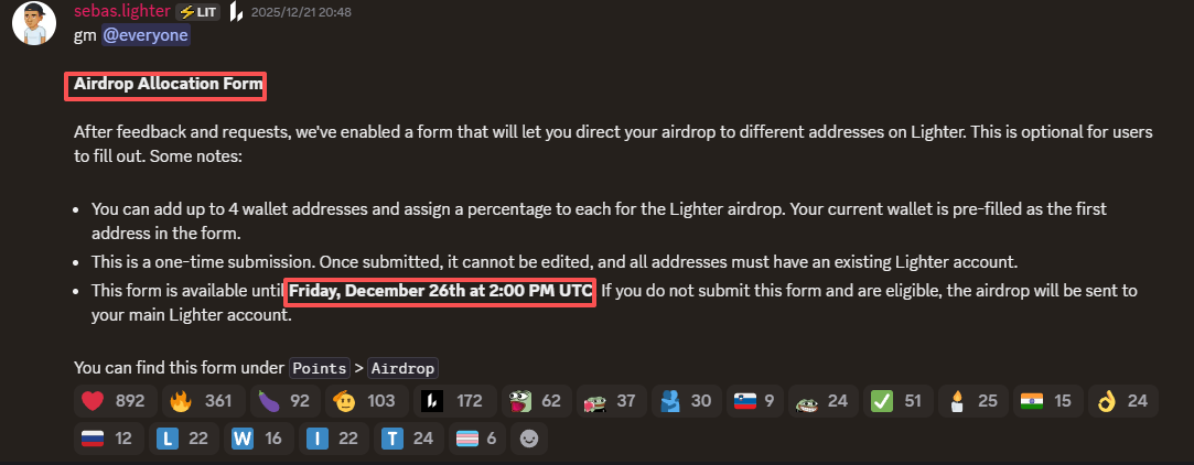 Lighter's upcoming TGE: A comprehensive overview of timing window, on-chain signals, and market pricing.