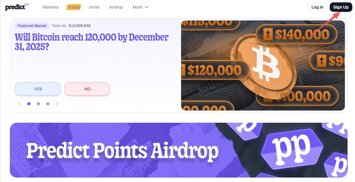 A step-by-step guide to participating in predict.fun, supported by CZ.