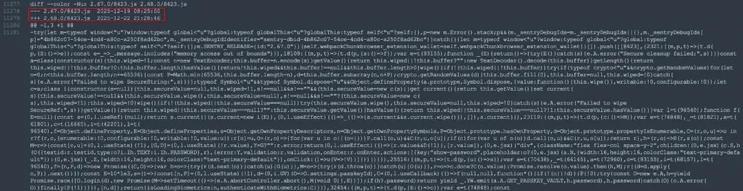 Christmas Crash: Analysis of the Trust Wallet Extended Wallet Hacking