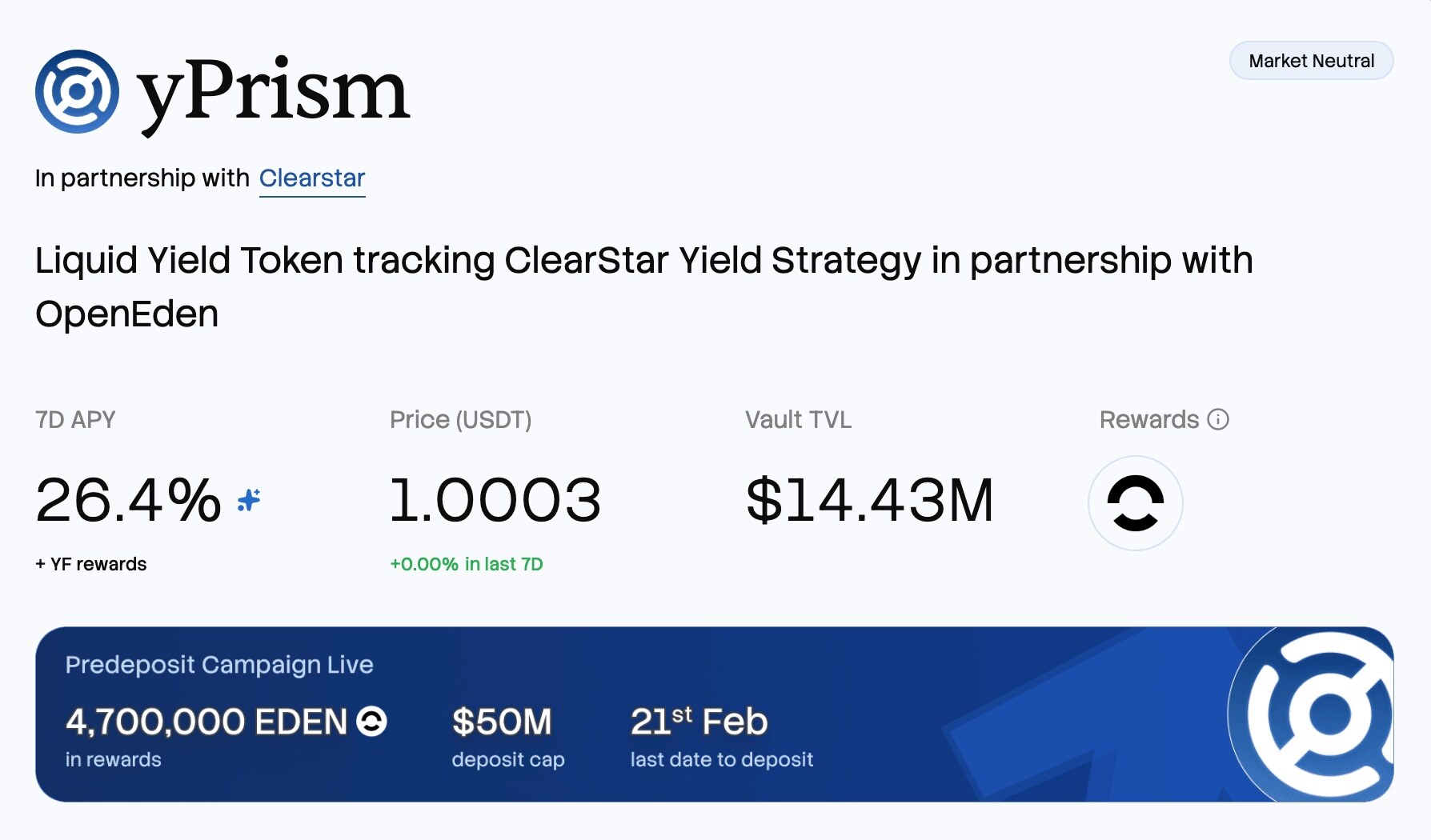 Lazy Investor's Guide to Wealth Management｜Latest Yield Calculation for Binance USD1 Airdrop; OpenEden Launches New 26.4% APY Pool (January 26th)