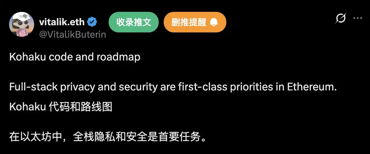 Beyond Self-Criticism, What Else Is Vitalik Pondering?