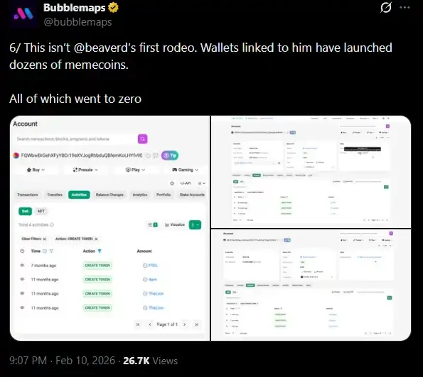 Left Hand Exposes Millions in Black Money, Right Hand Launches 600k to Zero: Beaver's Double Life