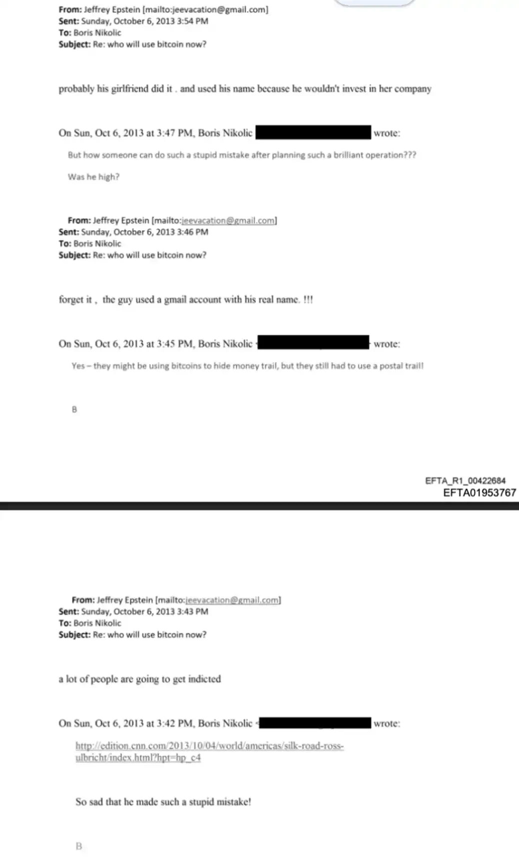 Epstein's Top-Secret Emails Exposed: Did He Communicate with Satoshi Nakamoto?