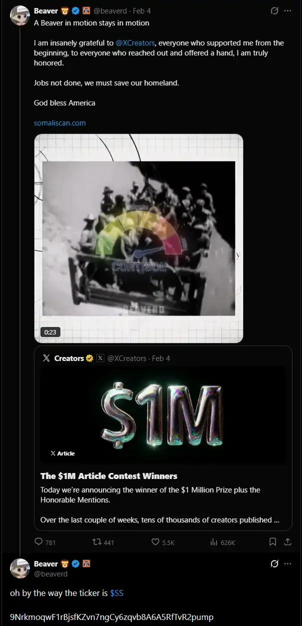 Left Hand Exposes Millions in Black Money, Right Hand Launches 600k to Zero: Beaver's Double Life