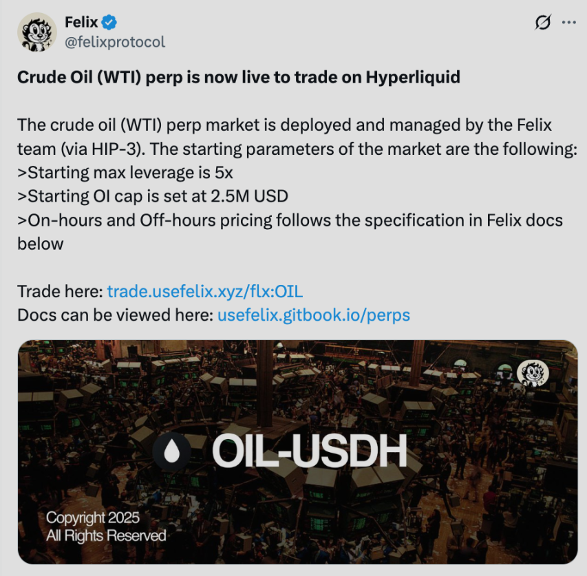 Crude Oil Soars 25%, Hyperliquid's 100x Leverage Life-or-Death Game