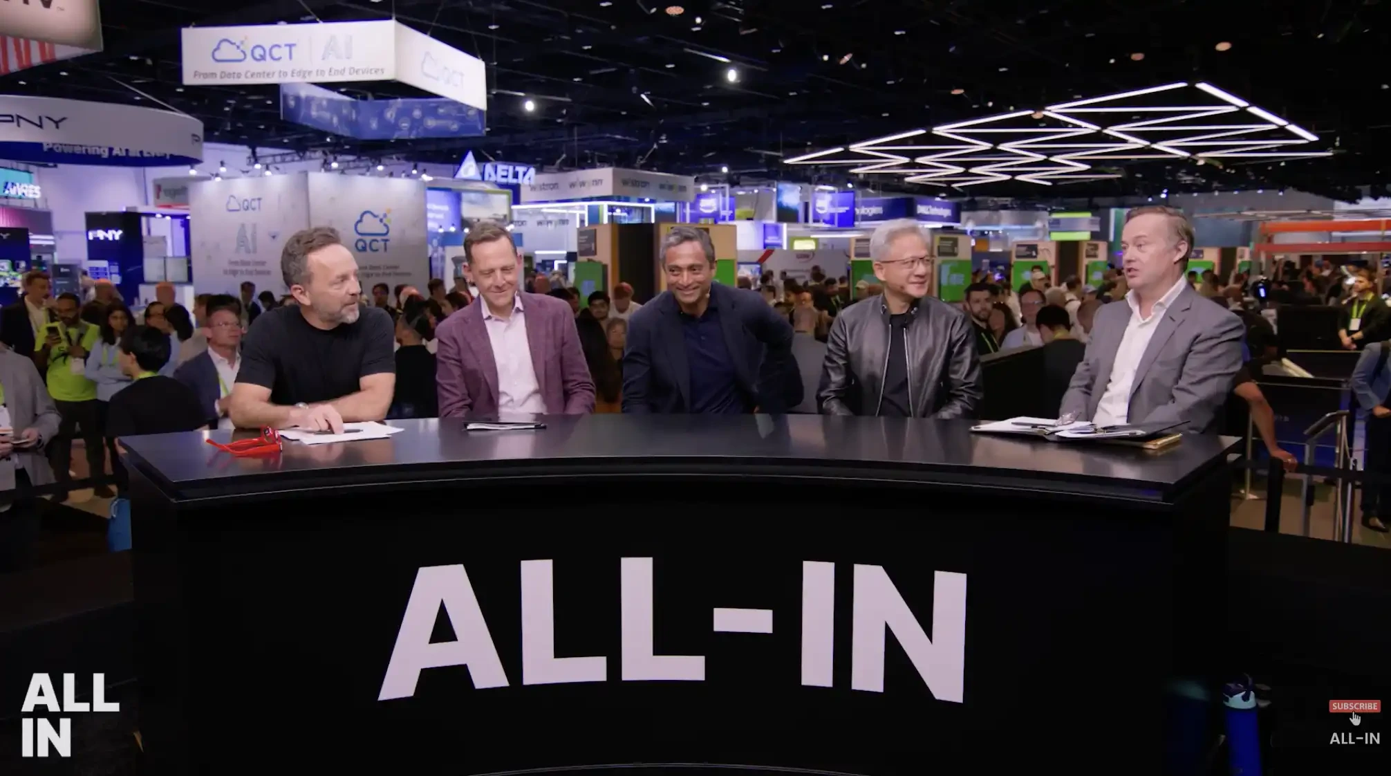 Jensen Huang's Latest Podcast: AI is Transitioning from the 