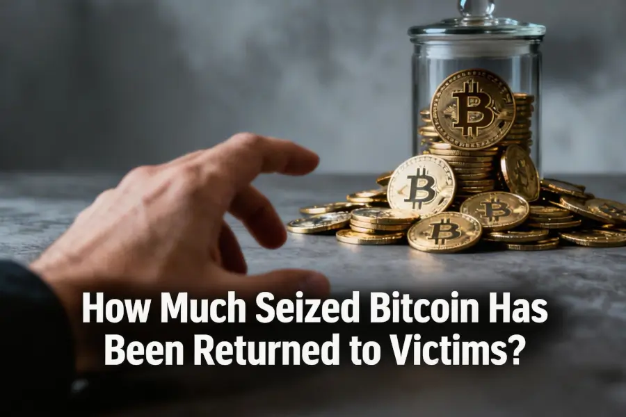 Recovery Rate of Crypto Assets Seized by UK and US Law Enforcement Agencies ≈ 0