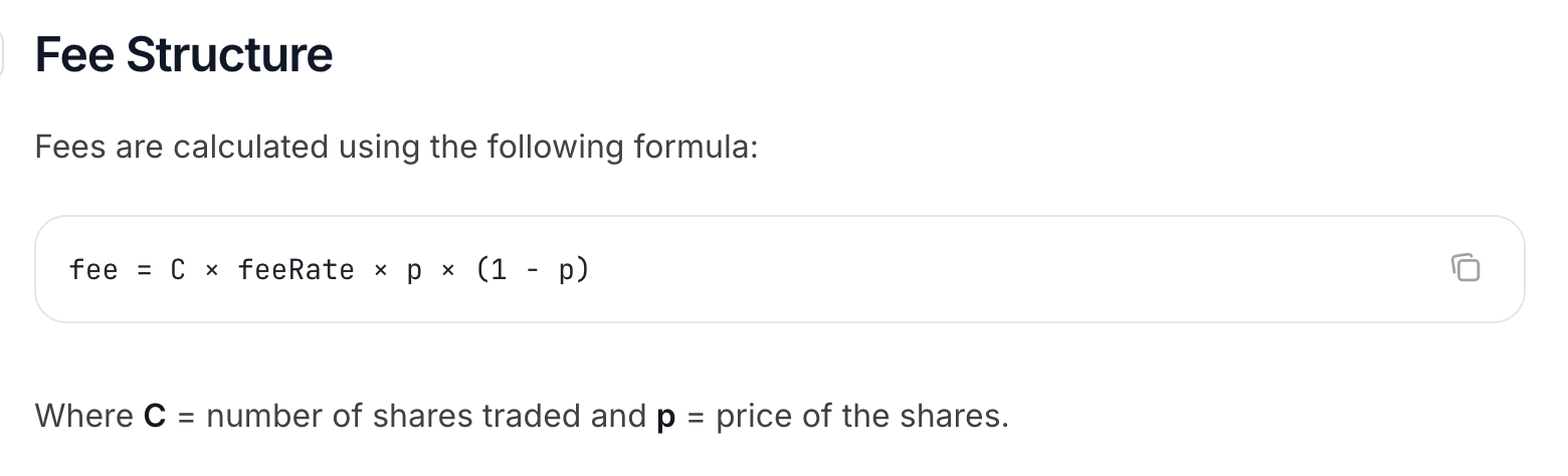 Hardcore Breakdown of Polymarket's Fee Formula: How Did Extreme Rates of 90%+ Pop Up?