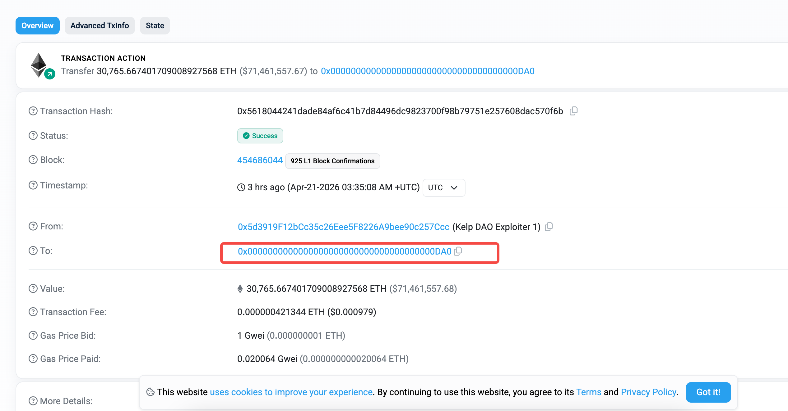 Arbitrum, in the Name of a Hacker, 'Stole' Back  Million in Stolen Funds