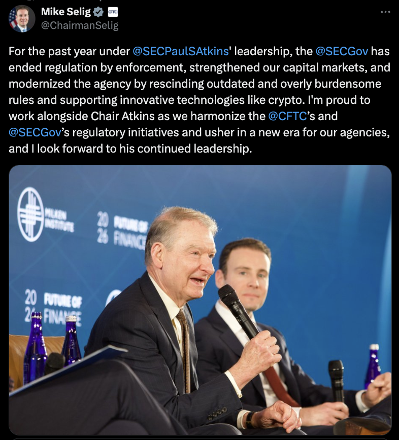 One Year of Atkins at the Helm of the SEC: Loosened Enforcement, Accelerated ETF Approvals, and Lingering Controversies