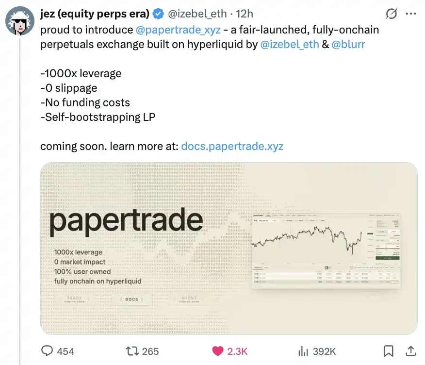 Zero funding rate? The new HyperEVM contract design everyone overseas is talking about
