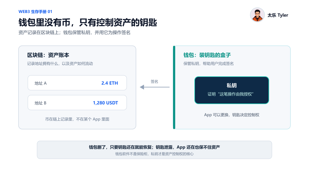 Web3 Survival Guide 01 | Private Keys / Seed Phrases and Wallet Passwords: What's the Difference?