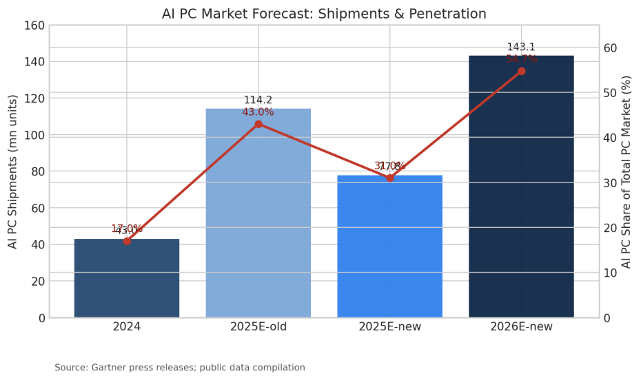AI PC Battle: Don't bet on the camp, bet on the tollbooth