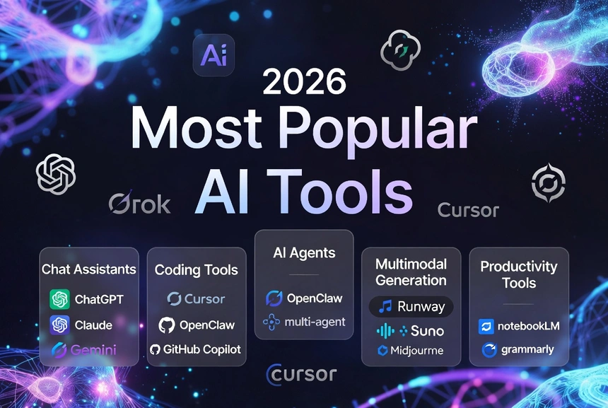 2026 Most Popular AI Tools