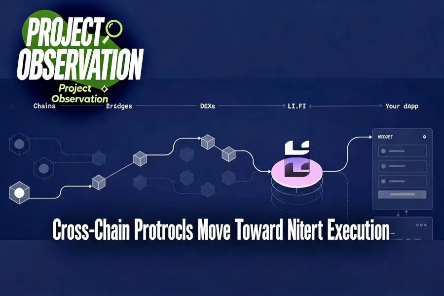 Cross-chain bridges are proactively seeking transformation, as LI.FI uses an intent architecture to become the liquidity hub for TradFi institutions