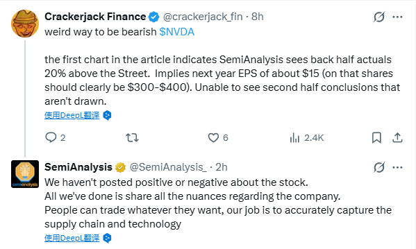 SemiAnalysis: Not Bearish on Nvidia; The 'AI Central Bank' Could Move a Trillion Debt Snowball