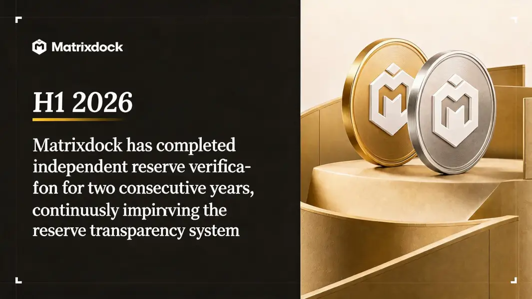 Matrixdock Completes Second Consecutive Year of Independent Reserve Verification, Continuously Enhancing Reserve Transparency System