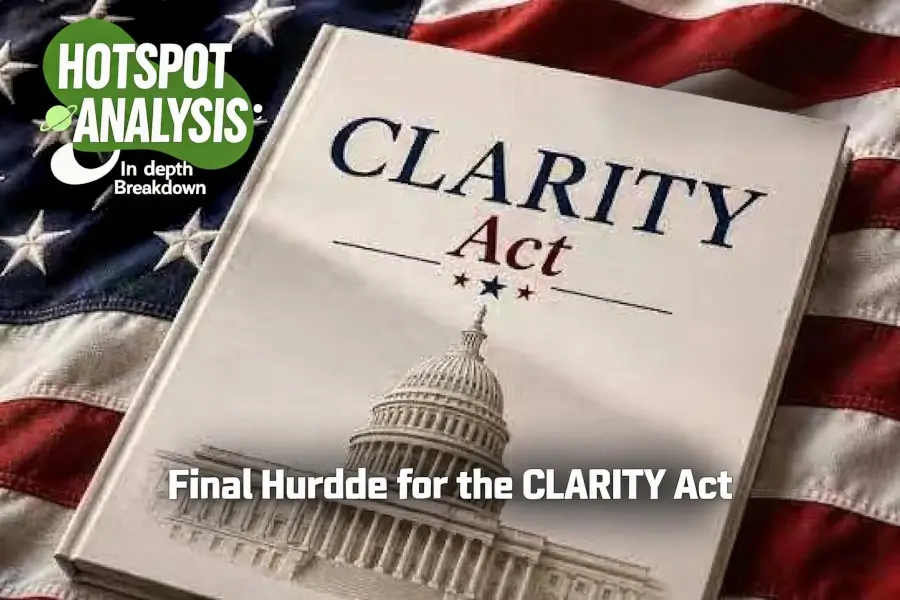 White House compromise clears ethical hurdles, is the Clarity Act hitting the final window before the recess?
