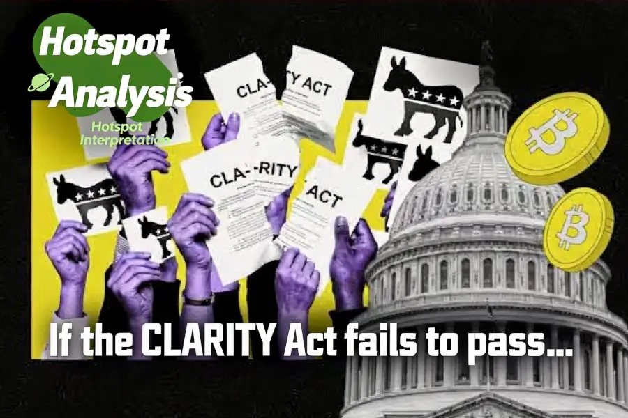 What happens if the CLARITY Act ultimately fails to pass?